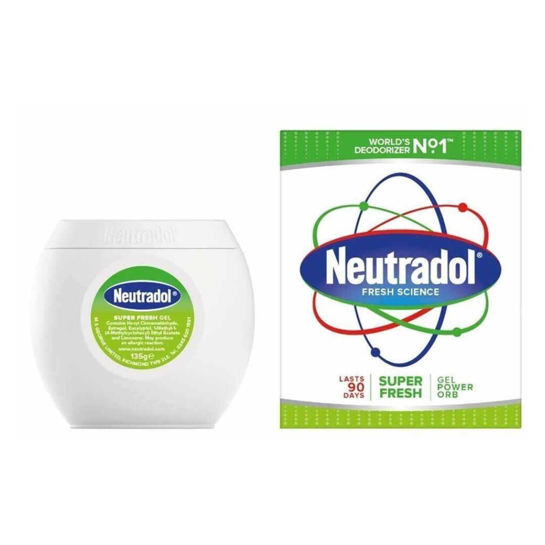 Neutradol Gel Odour Deodorizer Super Fresh 135g | Daily Supplies
