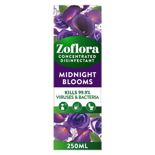 Zoflora Midnight Blooms Concentrated Disinfectant 250ml | Daily Supplies