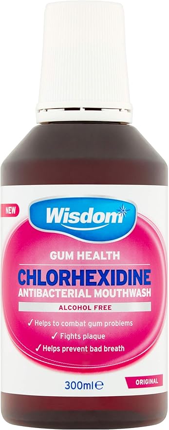 Wisdom Mouthwash Chlorhexidine Original Alcohol Free | Daily Supplies