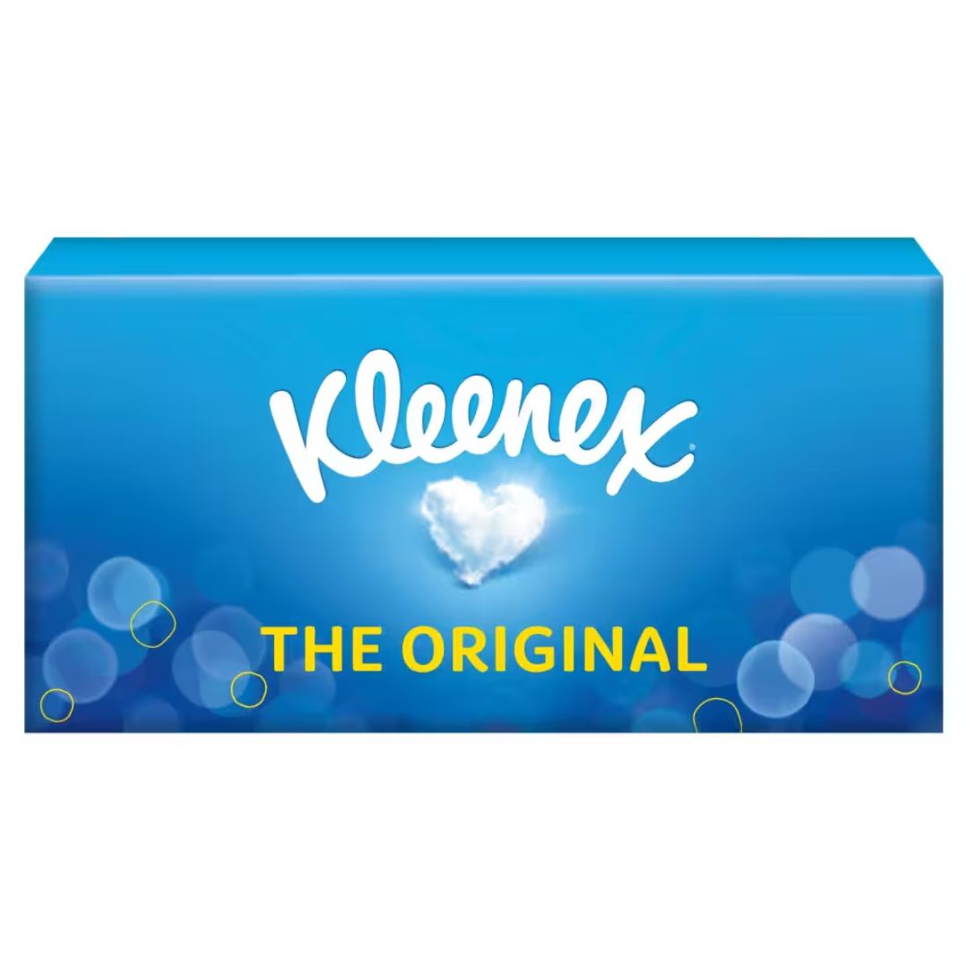 Kleenex Original Facial Tissue Box 70's | Daily Supplies