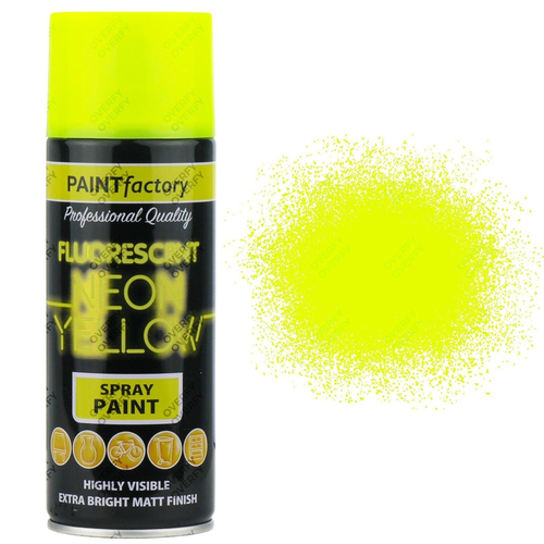 Paint Factory All Purpose Neon Yellow Spray Can 400 ml | Daily Supplies