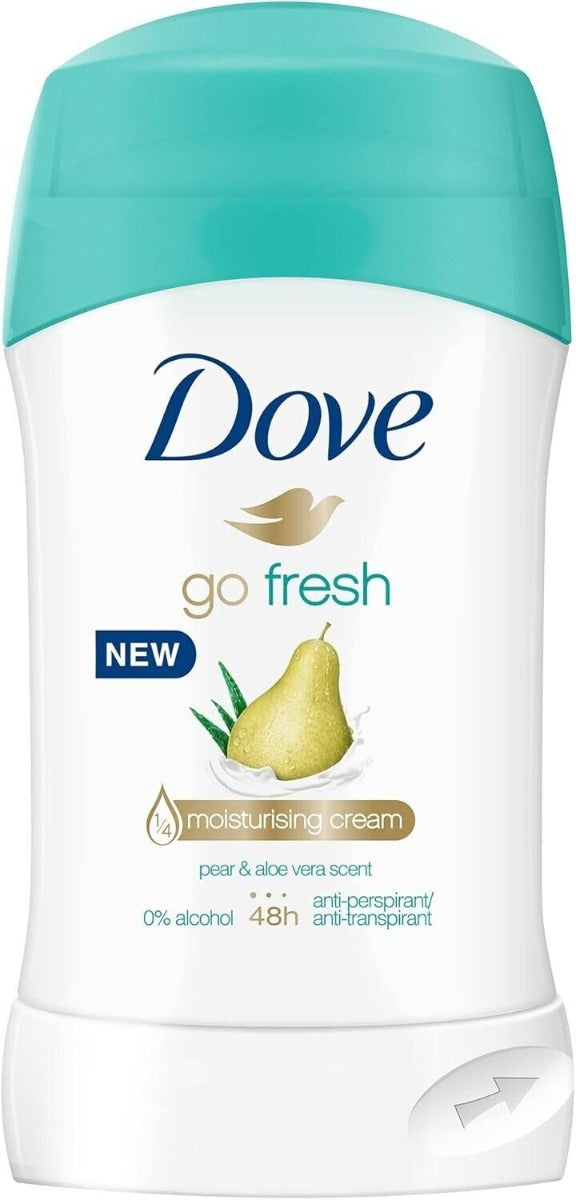 Dove Go Fresh Anti-Perspirant Stick Pear and Aloe Vera 40ml | Daily Supplies