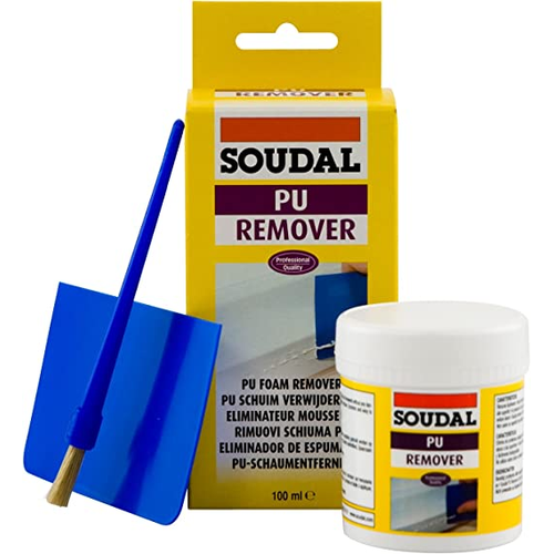 Soudal Cured PU Expanding Foam Remover Clear 100ml | Daily Supplies