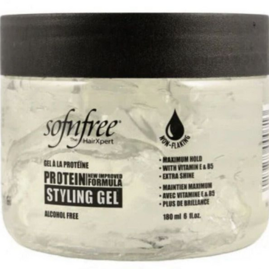 Sof n Free Protein Styling Gel Clear 177ml | Daily Supplies