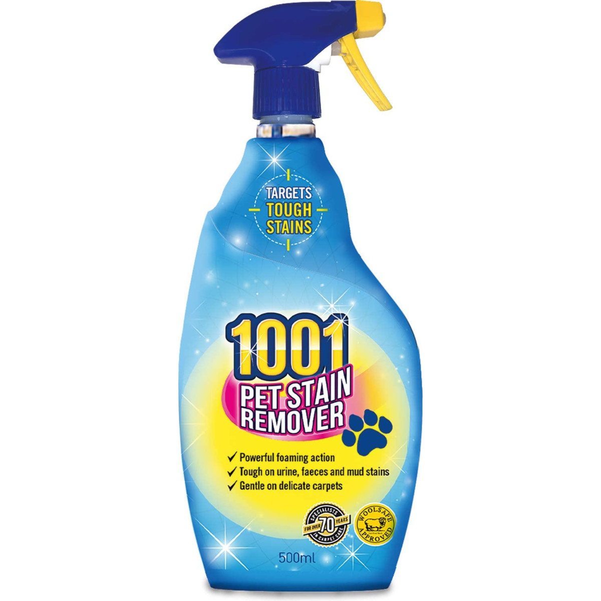 1001 Pet Stain Remover Carpet and Upholstery Cleaner 500ml | Daily Supplies