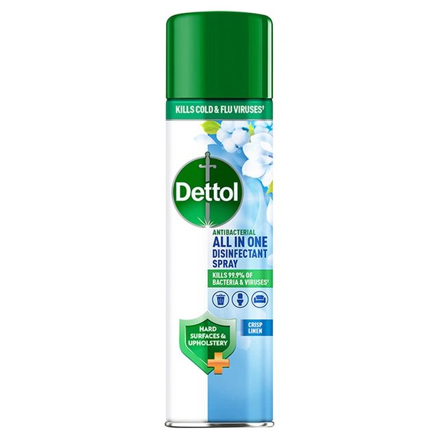 Dettol All-In-One Disinfectant Spray Crisp Linen 300ml | Daily Supplies