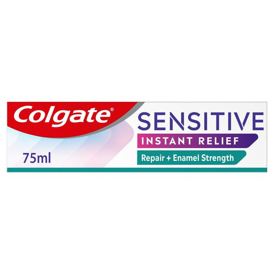 Colgate Sensitive Instant Relief Enamel Repair Toothpaste 75 ml | Daily Supplies