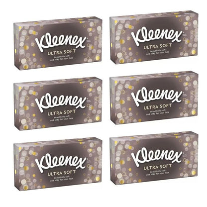 Kleenex Ultra Soft Facial Tissues 64's