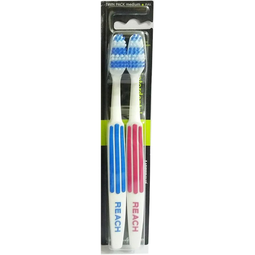 Listerine Duo Reach Interdental Medium Toothbrush | Daily Supplies