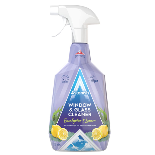 Astonish Window & Glass Cleaner Eucalyptus & Lemon 750ml | Daily Supplies