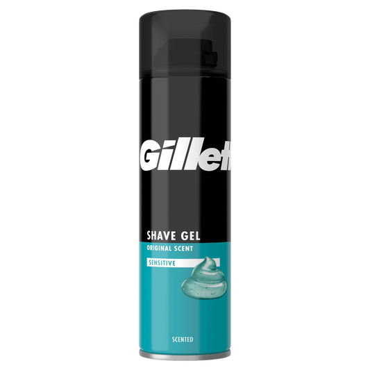Gillette Classic Sensitive Skin Shaving Gel 200ml | Daily Supplies