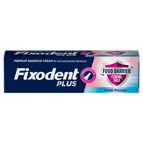 Fixodent Plus Food Barrier Fresh adhesive cream | Daily Supplies