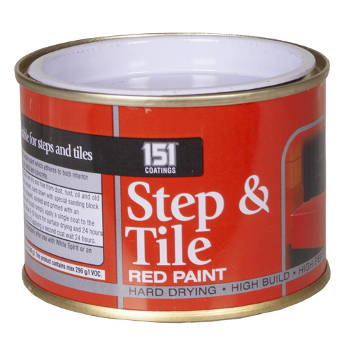 151 Coatings Step and Tile Red Durable Paint 180ML | Daily Supplies