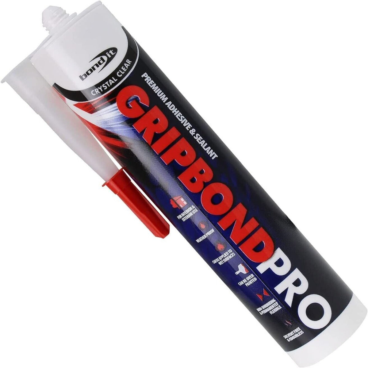 Bond‑It Gripbond Pro Sealant & Adhesive Crystal Clear EU3 | Daily Supplies