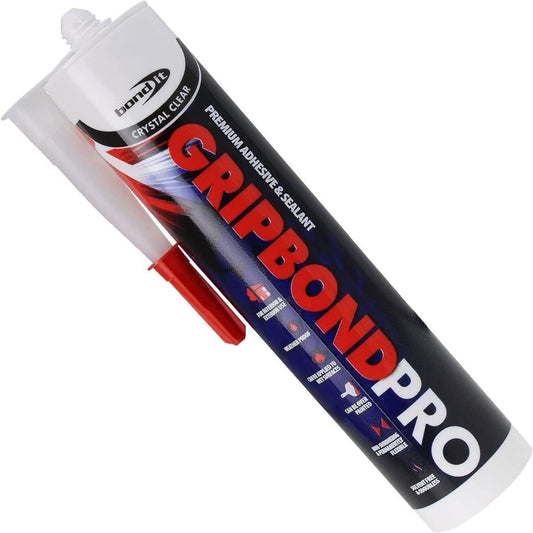 Bond‑It Gripbond Pro Sealant & Adhesive Crystal Clear EU3 | Daily Supplies
