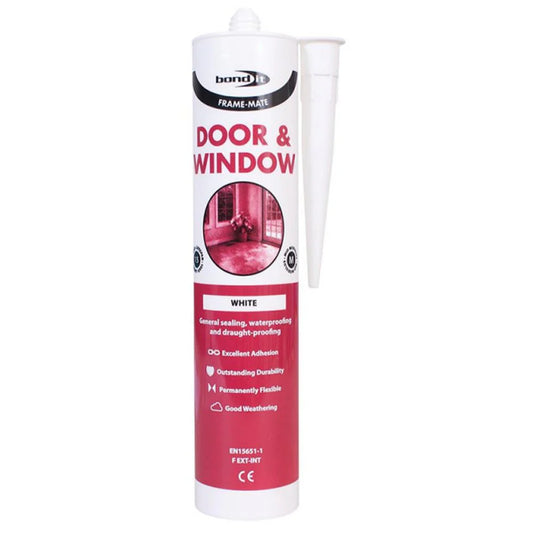 Bond It Frame-Mate Door & Window White Sealant 310ml | Daily Supplies