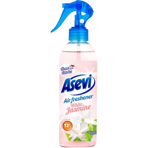 Asevi Air and Fabric Freshener Spray White Jasmine 400ml | Daily Supplies