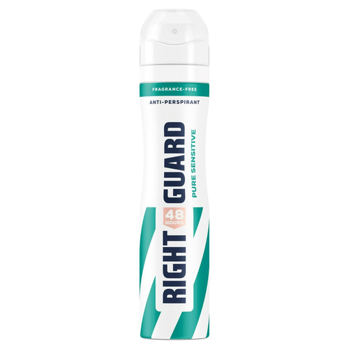 Right Guard Women's Deodorant Pure Sensitive Anti-Perspirant Spray 250ml | Daily Supplies