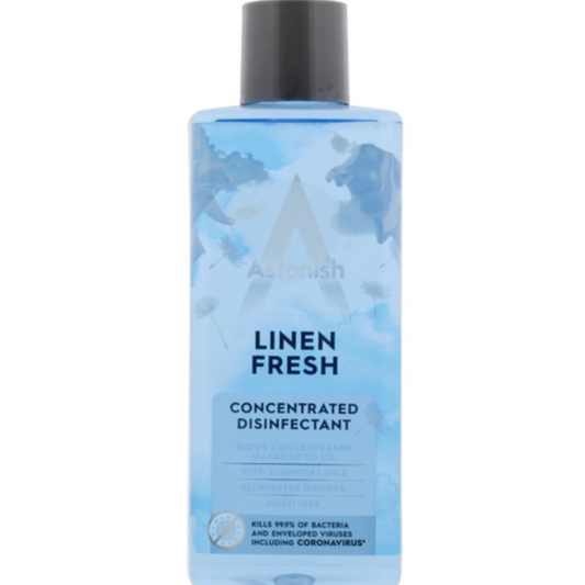 Astonish Linen Fresh Concentrated Disinfectant 300ml | Daily Supplies