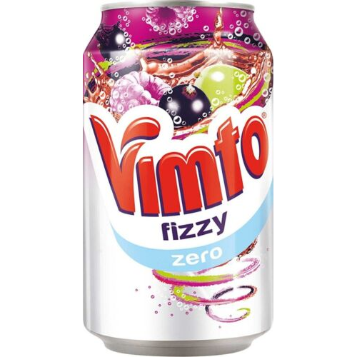 Vimto Zero Fizzy Drink Cans 330ml | Daily Supplies