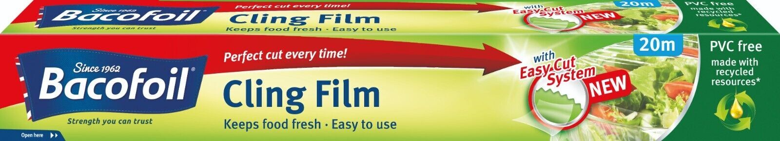 Bacofoil Cling Film With Easy Cut System 32.5cm x 20m | Daily Supplies