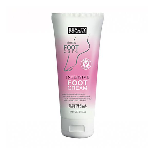 Beauty Formulas Intensive Softening Foot Care Cream 100ml | Daily Supplies
