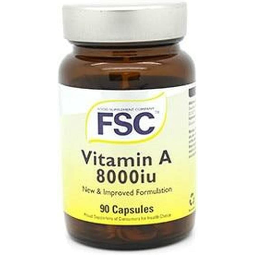 FSC 8000iu Vitamin A 90 Capsules | Daily Supplies