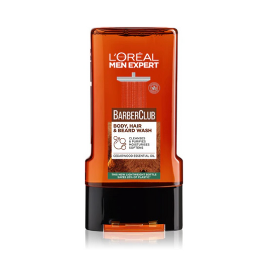 L Oréal Paris Men Expert Barber Club Hair Beard & Body Wash 300ML | Daily Supplies