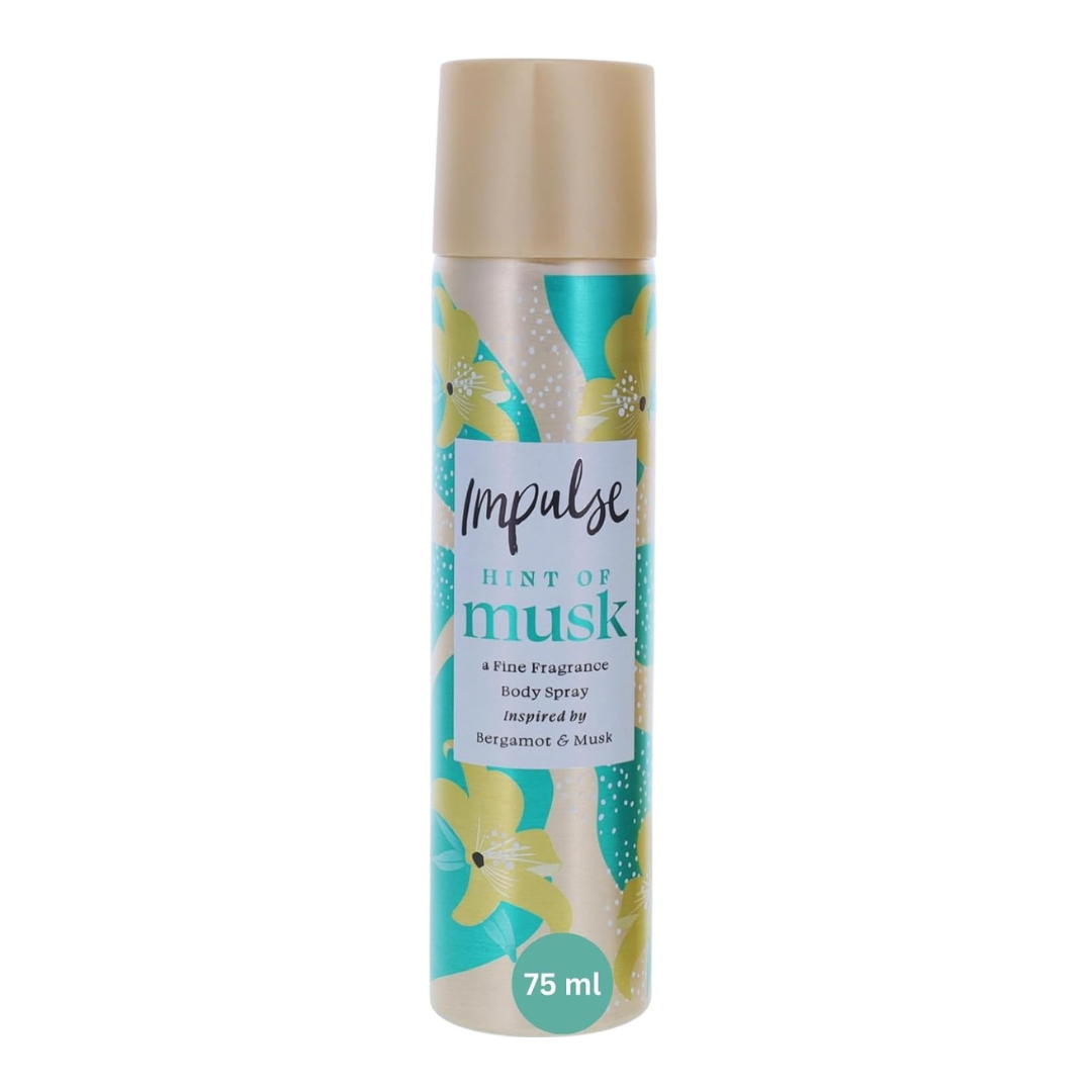 Impulse Hint of Musk Womens Body Spray 75ML | Daily Supplies