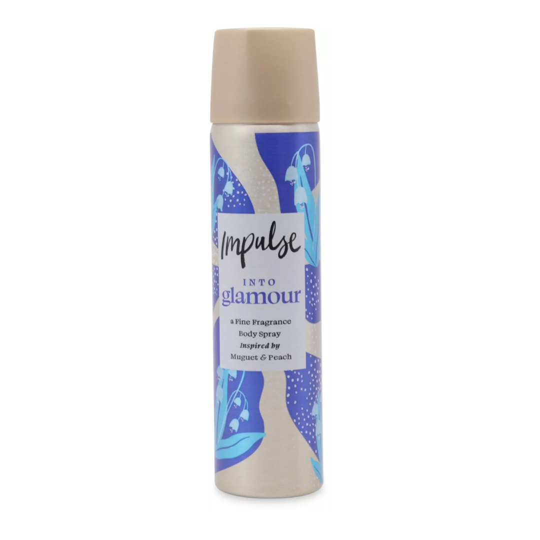 Impulse Into Glamour Sandalwood and Vanilla Body Fragrance 75ml | Daily Supplies