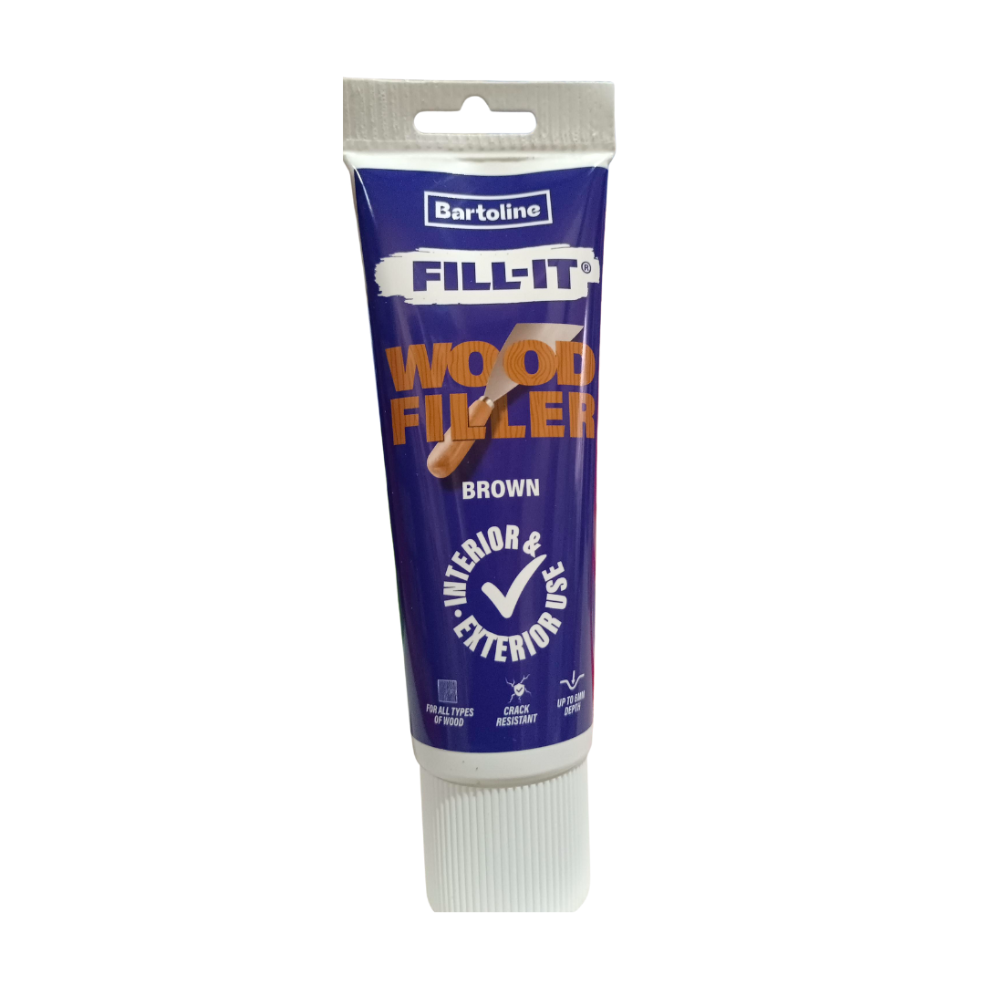 Bartoline Ready Mixed Wood Filler Tube Brown 330g | Daily Supplies