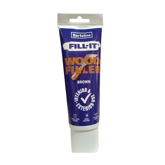 Bartoline Ready Mixed Wood Filler Tube Brown 330g | Daily Supplies