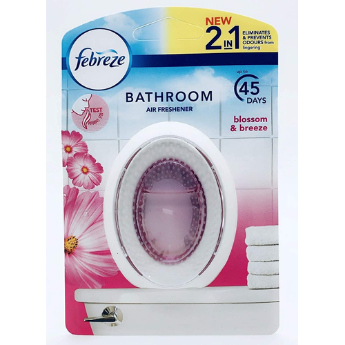 Febreze 2in1 Bathroom / Small Spaces Air Freshener Blossom & Breeze 7.5 ml | Daily Supplies