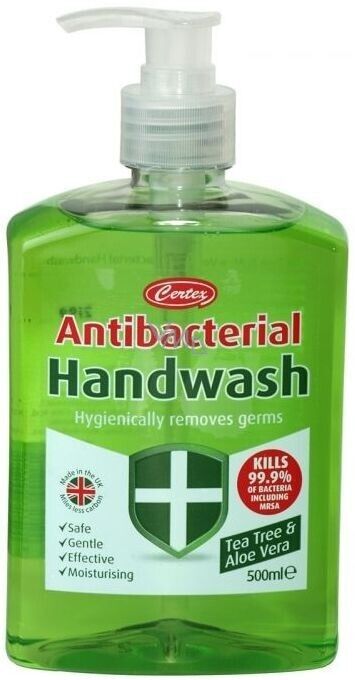Certex Antibacterial Moisturizing Tea Tree & Aloe Vera Handwash 500 ML | Daily Supplies