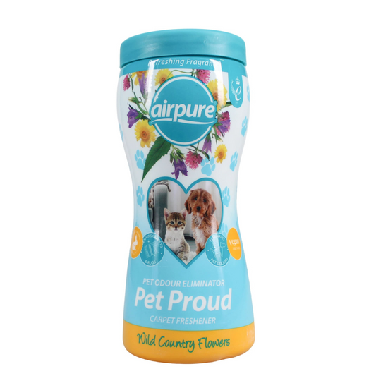 AirPure Pet Proud Carpet Freshener Wild Country Flowers 500g | Daily Supplies