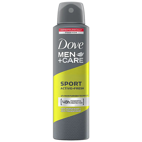 Dove Men+Care Sport Active+Fresh Antiperspirant Deodorant Aerosol 150ml | Daily Supplies