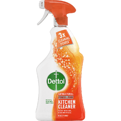 Dettol Power And Pure Kitchen Cleaner Spray 1L | Daily Supplies