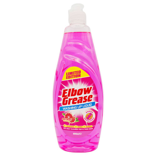 Elbow Grease Washing Up Liquid Pink Blush 600ml | Daily Supplies