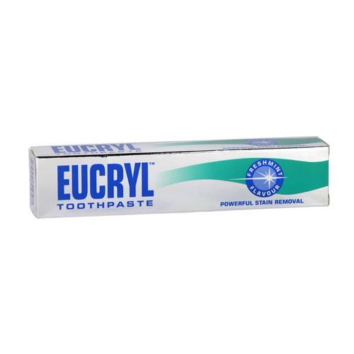 Eucryl Toothpaste Freshmint powerful Stain Removal 50ml | Daily Supplies