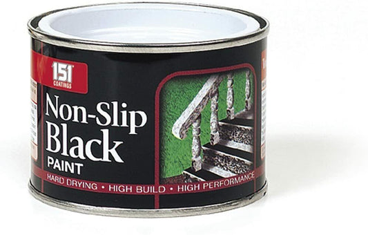 151 Coatings Non-Slip Black Paint Tin 180ML | Daily Supplies