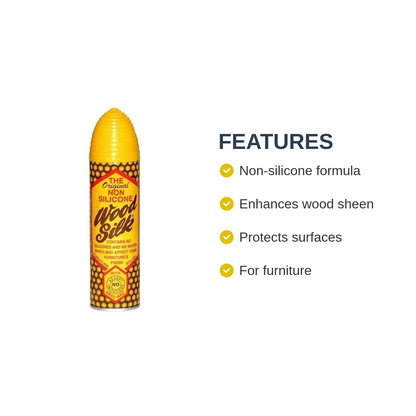 Aristowax Non Silicone Wood Silk Furniture Polish 250ml