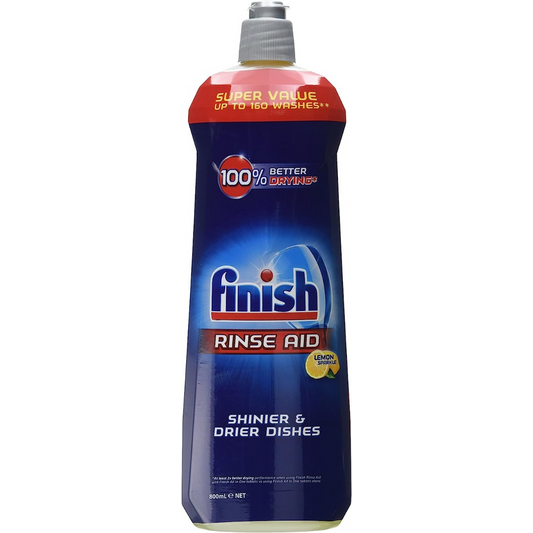 Finish Rinse Aid Shine and Protect Lemon Sparkle 800ml | Daily Supplies