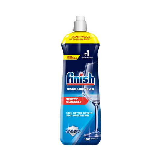 Finish Rinse Aid for Shinier and Drier Dishes Original 800ML | Daily Supplies
