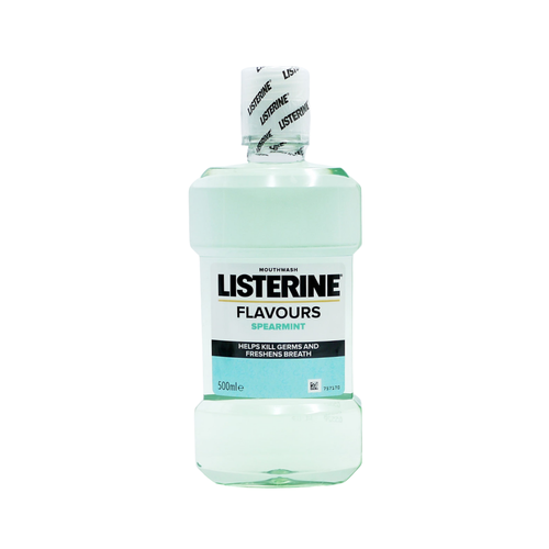 Listerine Spearmint Mouthwash - 500ml | Daily Supplies