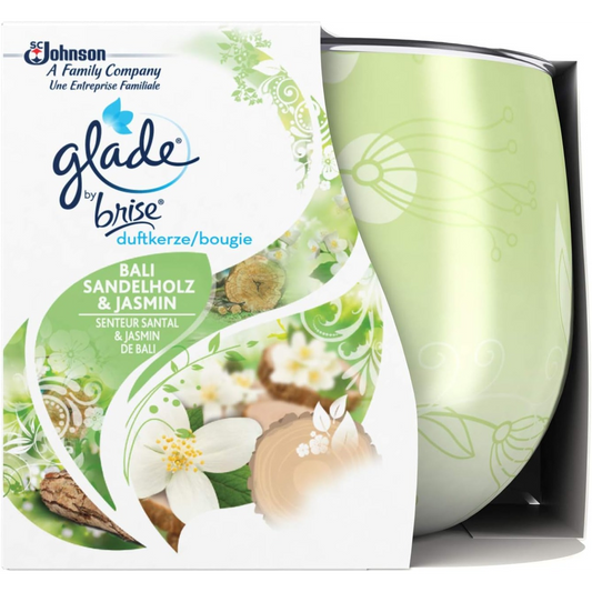 Glade Candle Bali Sandalwood & Jasmine 120g | Daily Supplies