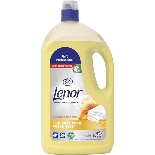 Lenor Fabric Softener Summer Breeze 4L | Daily Supplies