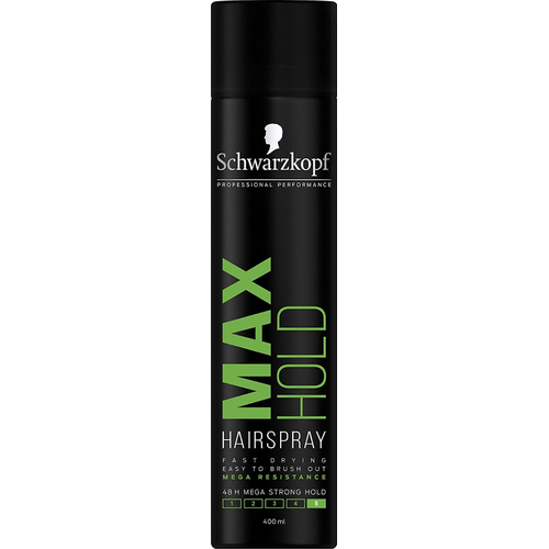 Schwarzkopf Styling Max Hold Hairspray Weightless UV Protection 400ml | Daily Supplies