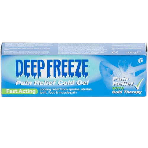 Deep Freeze Pain Relief Cold Gel 100g (Packaging may vary) | Daily Supplies