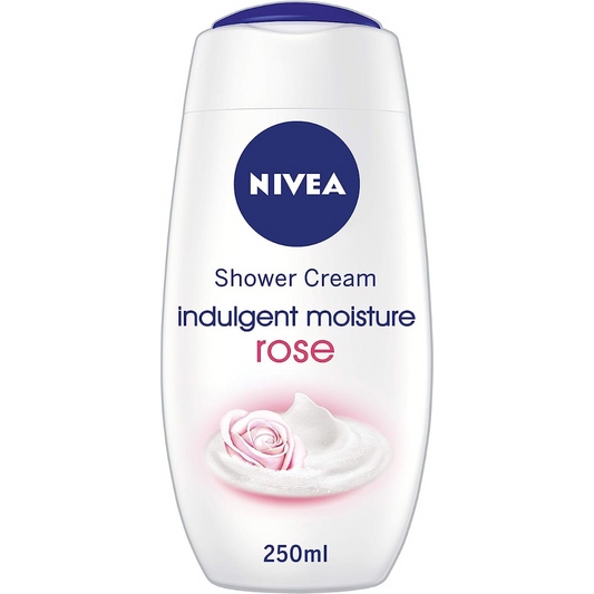 Nivea shower indulgent moisture rose 250ml | Daily Supplies