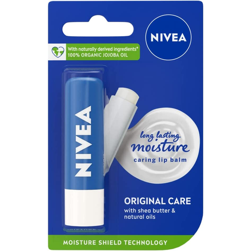 NIVEA Lip Balm Original Care 4.8g | Daily Supplies